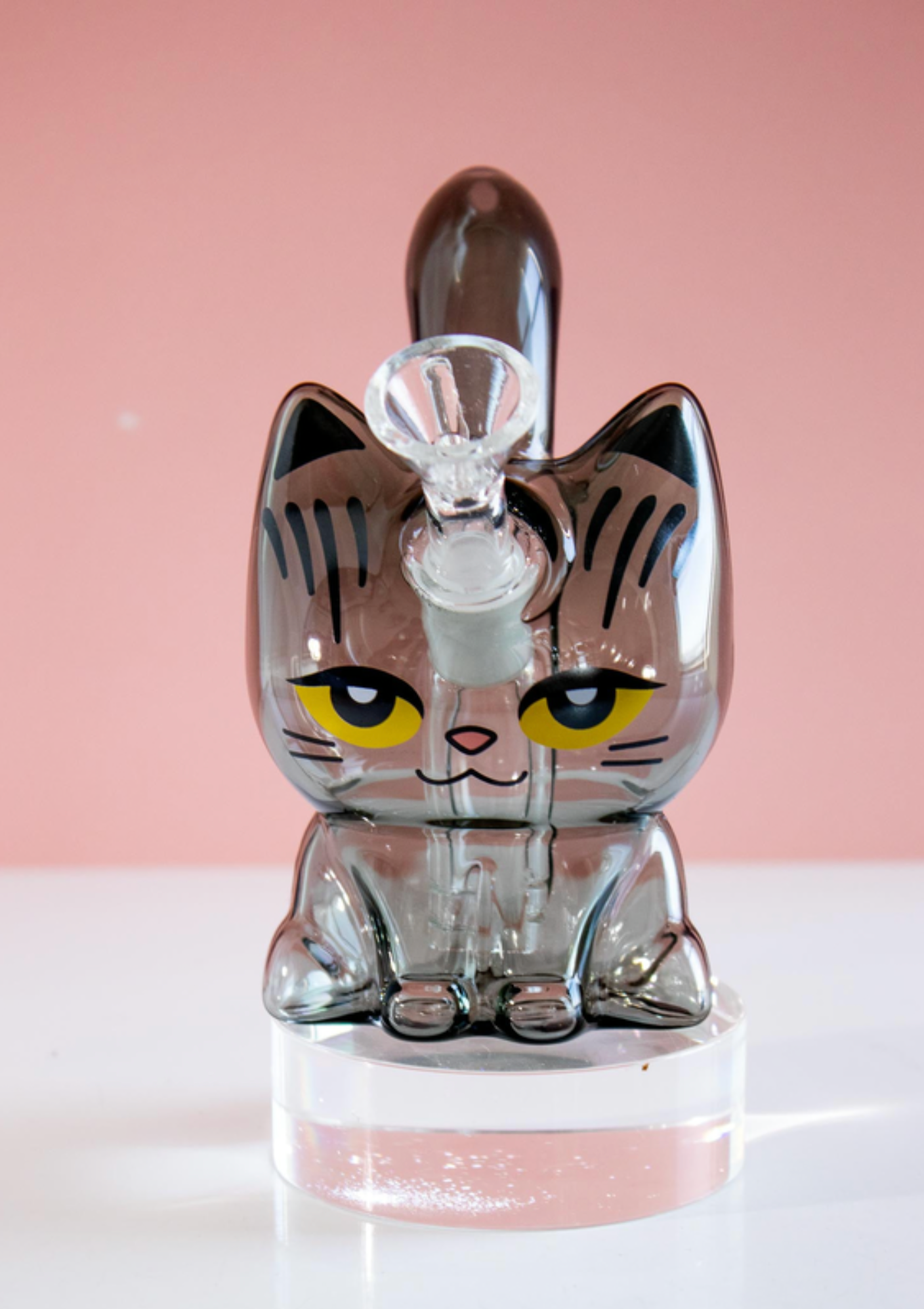Black CannaCat Bubbler