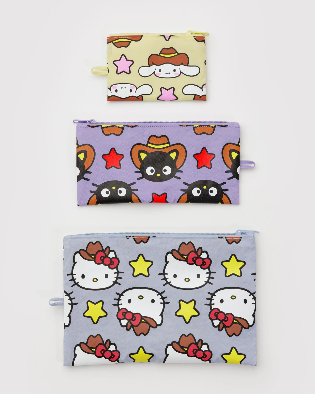 Flat Pouch Set - Hello Kitty & Friends  Western