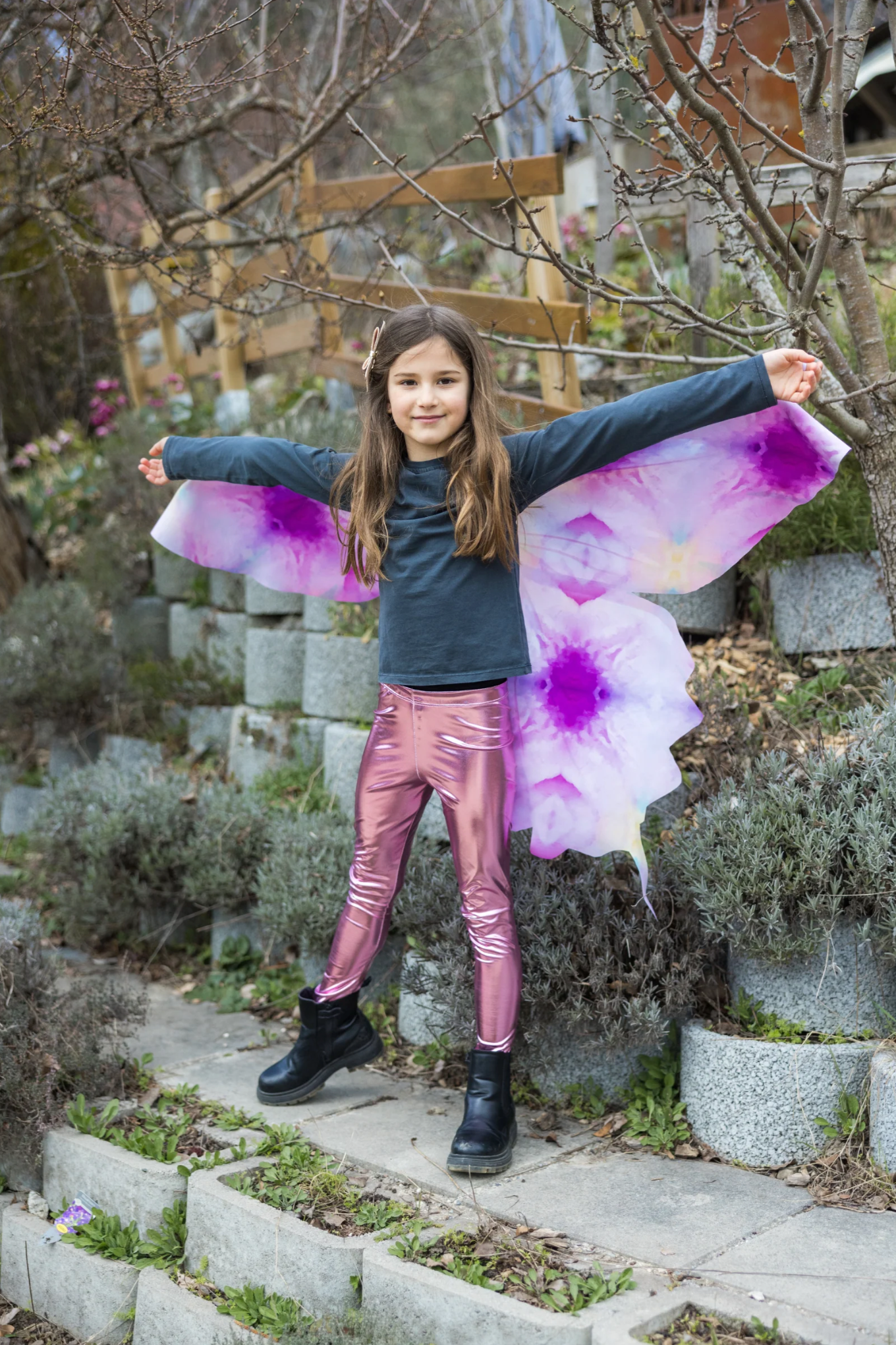 Ombre Butterfly Soft Wings, Size 4-6