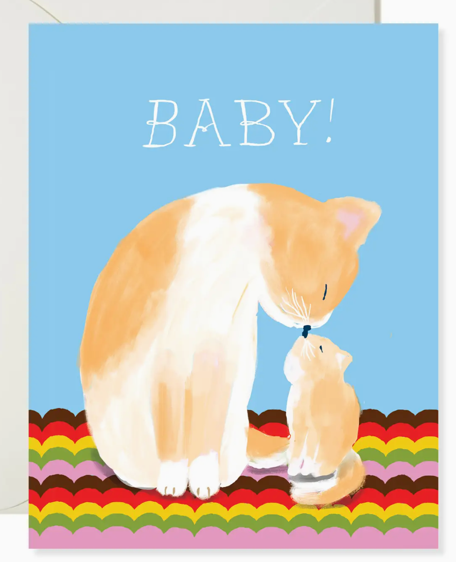 Cat Baby Card