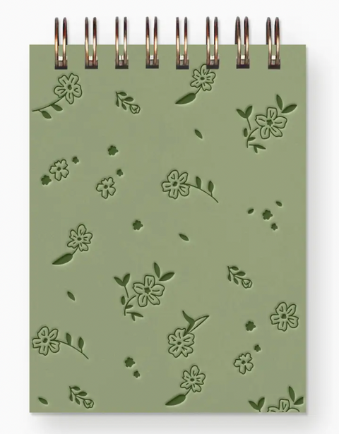 Scattered Flowers Mini Jotter Notebook
