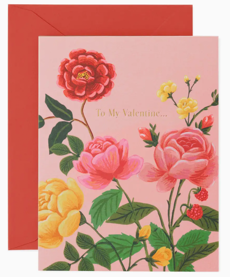 To My Valentine Card