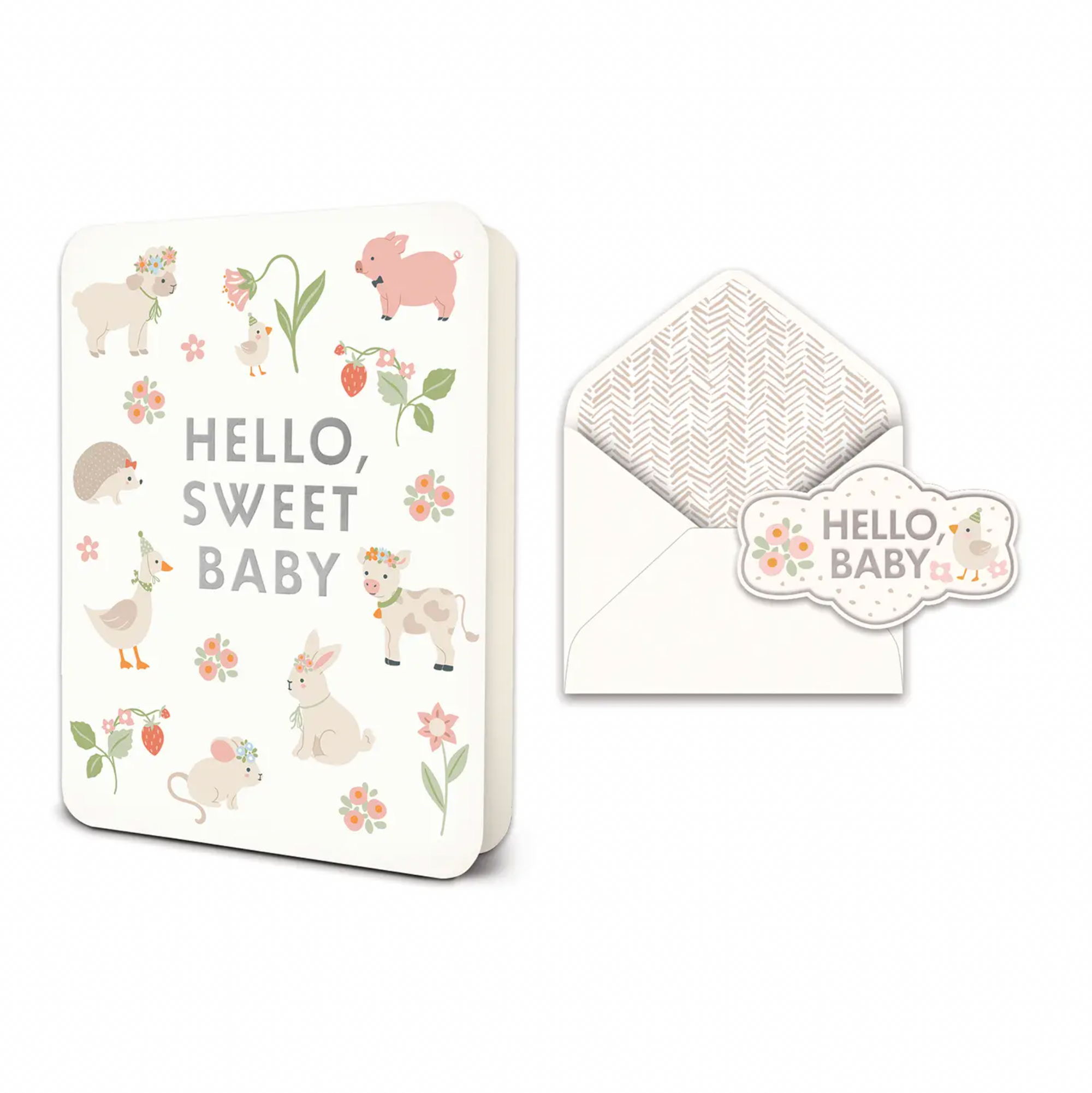Hello, Sweet Baby Friends Card