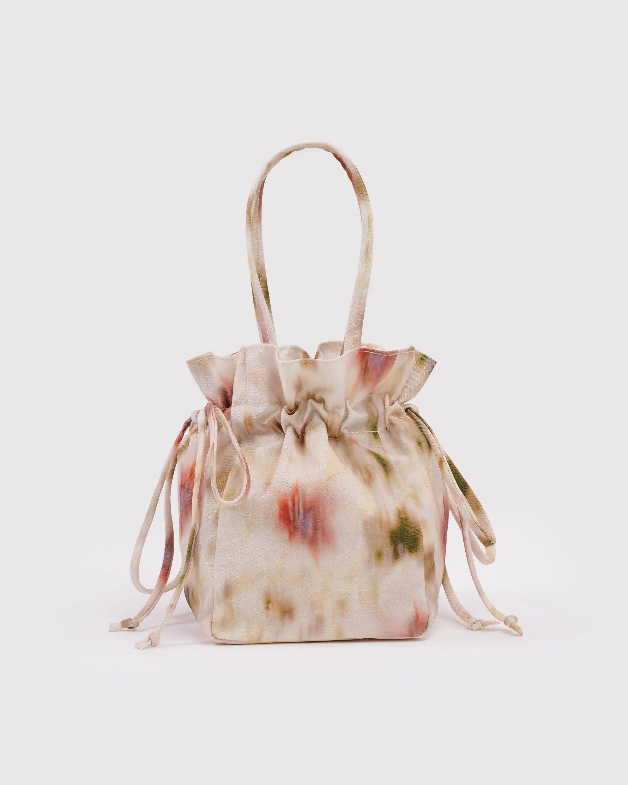 Nylon Drawstring Bag - Abstract Floral - Stay Forever