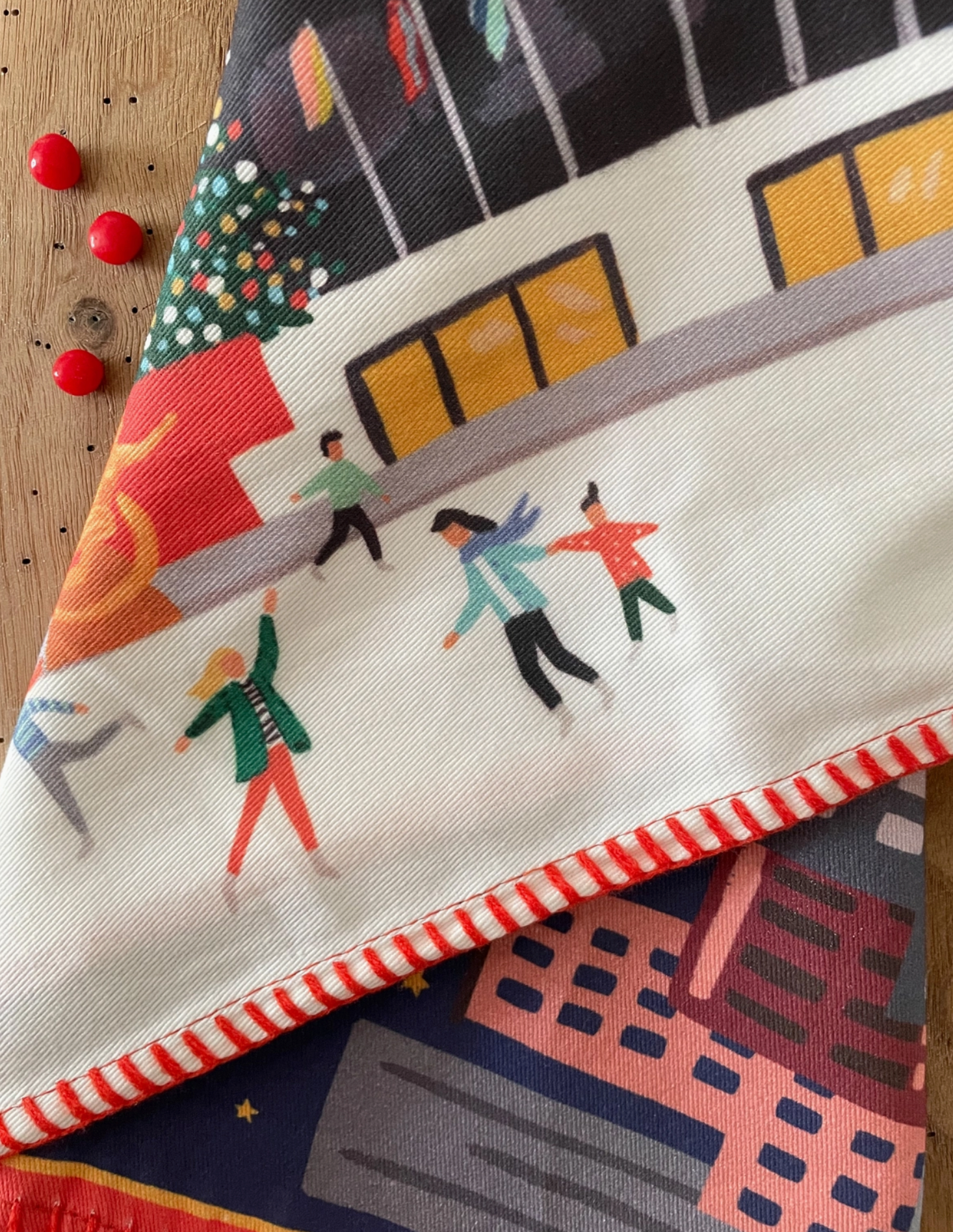 Rockefeller Tree Tea Towel