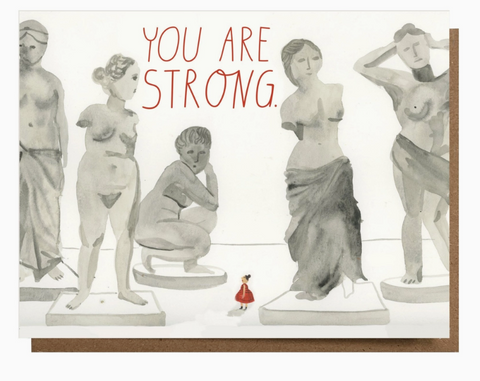 You Are Strong Card