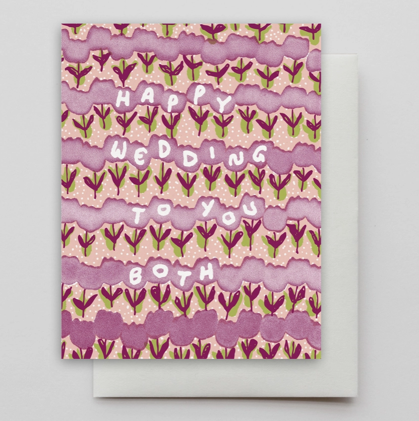 Happy Wedding Dancing Tulips