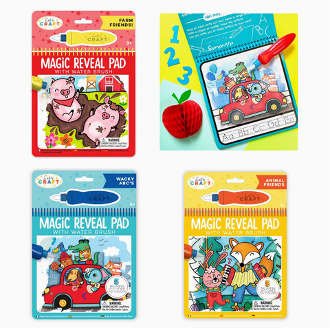 Magic Reveal Pads - Awesome Animals Assorted