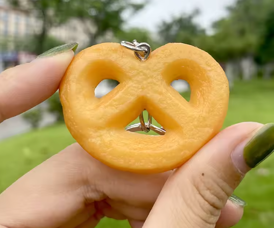 Butter Cookie Keychain