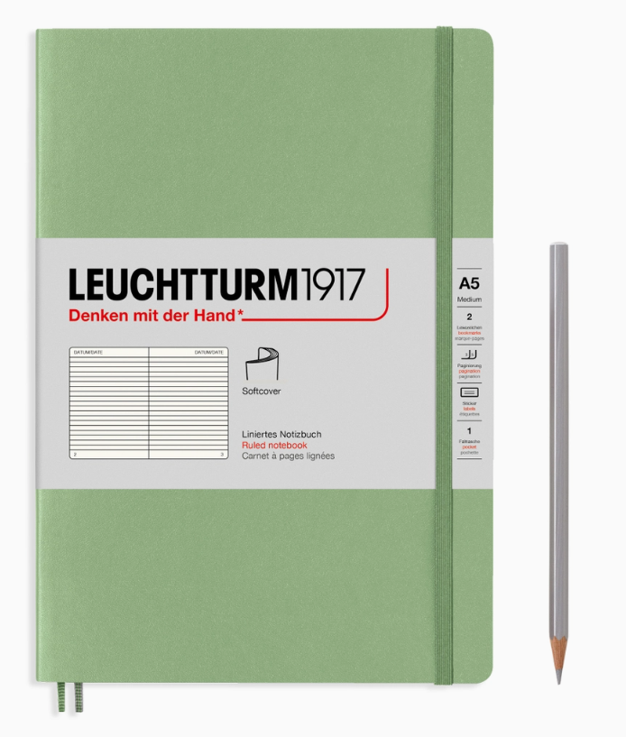 Softcover Ruled A5 Notebook