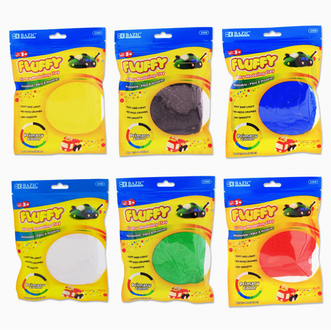 Air Dry Modeling Clay Primary Colors 2 oz.