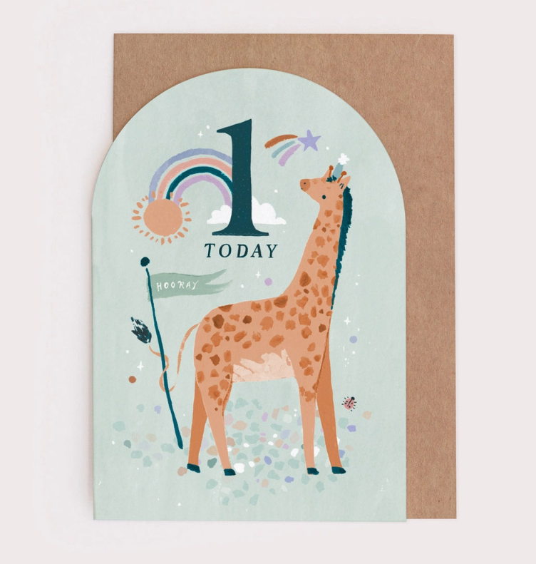 Age 1 Birthday Card