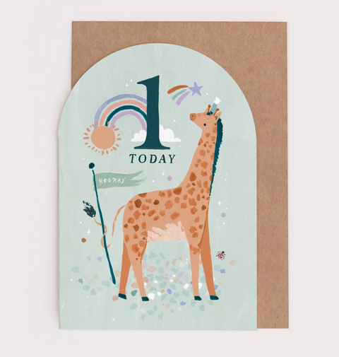 Age 1 Birthday Card