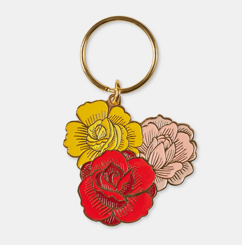 Flowers Keychain
