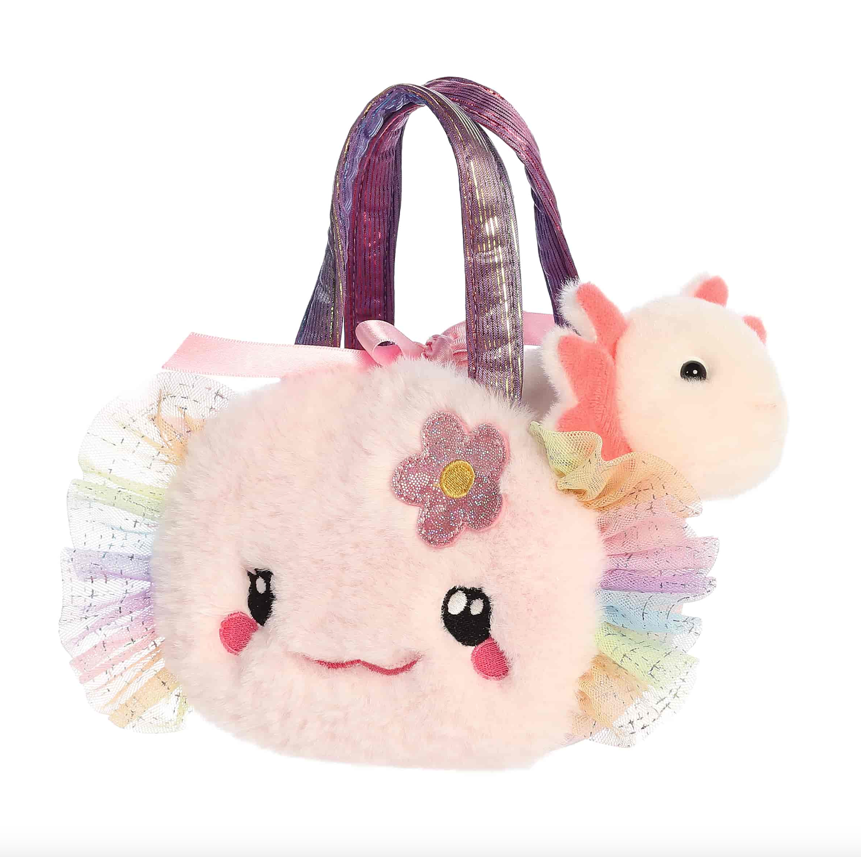 Fuzzy Face Rainbow Axolotl