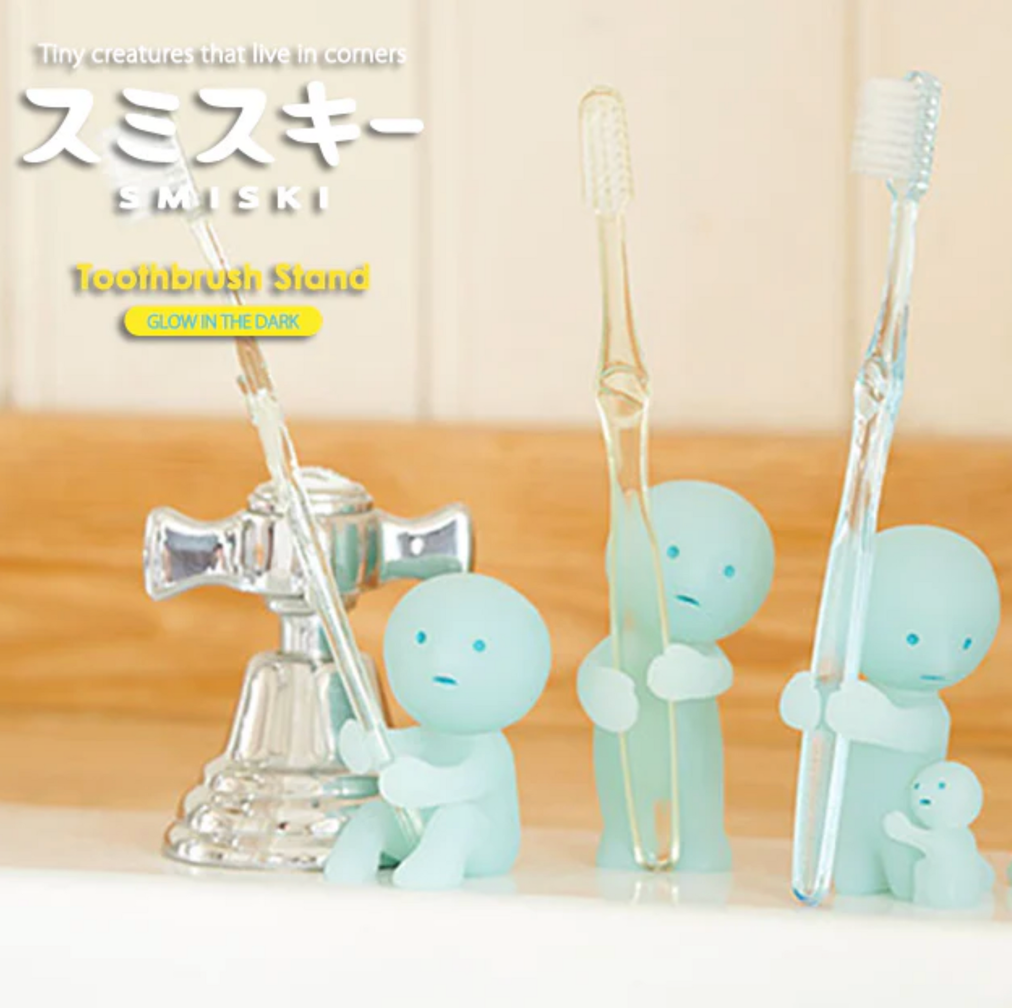 Smiski Toothbrush Stand