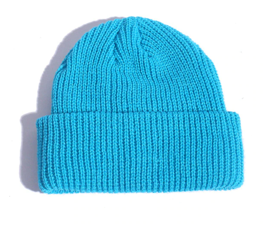 Kids Neon Knit Beanie
