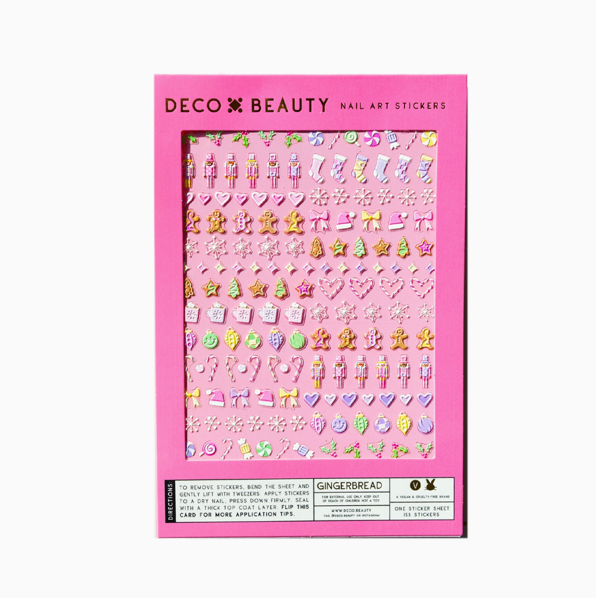 Nail Art Stickers Gingerbread