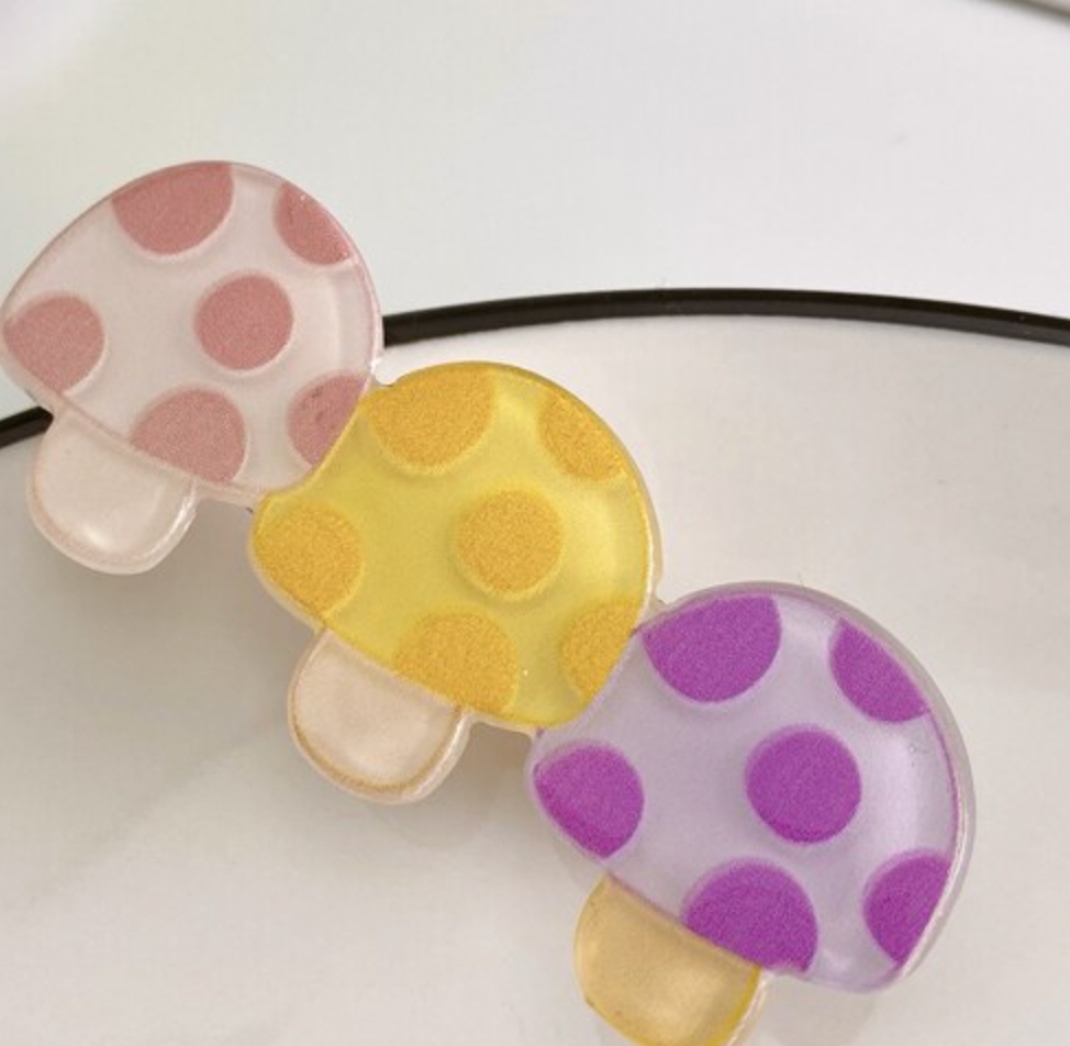 Colorful Barrette Hair Clip