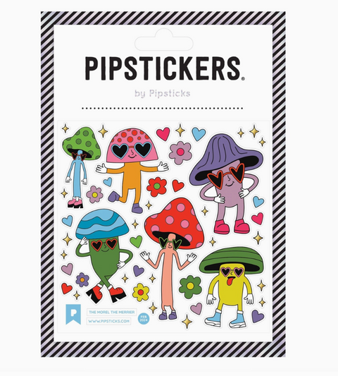 The Morel the Merrier Stickers