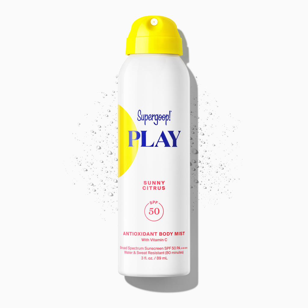Supergoop PLAY Antioxidant Mist SPF 50 with Vitamin C - 6.0 fl. oz. - Stay Forever