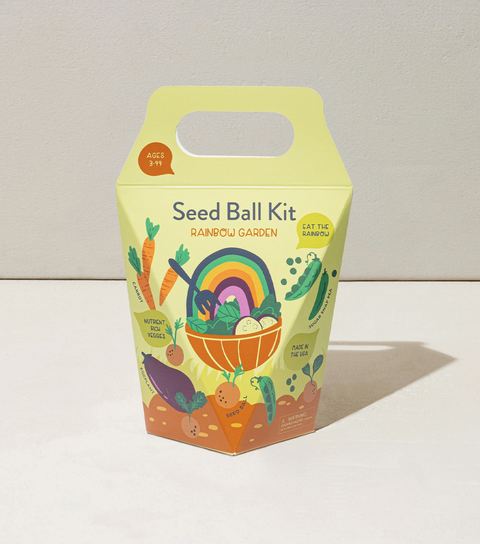 DIY Seed Ball Kit  Rainbow Garden
