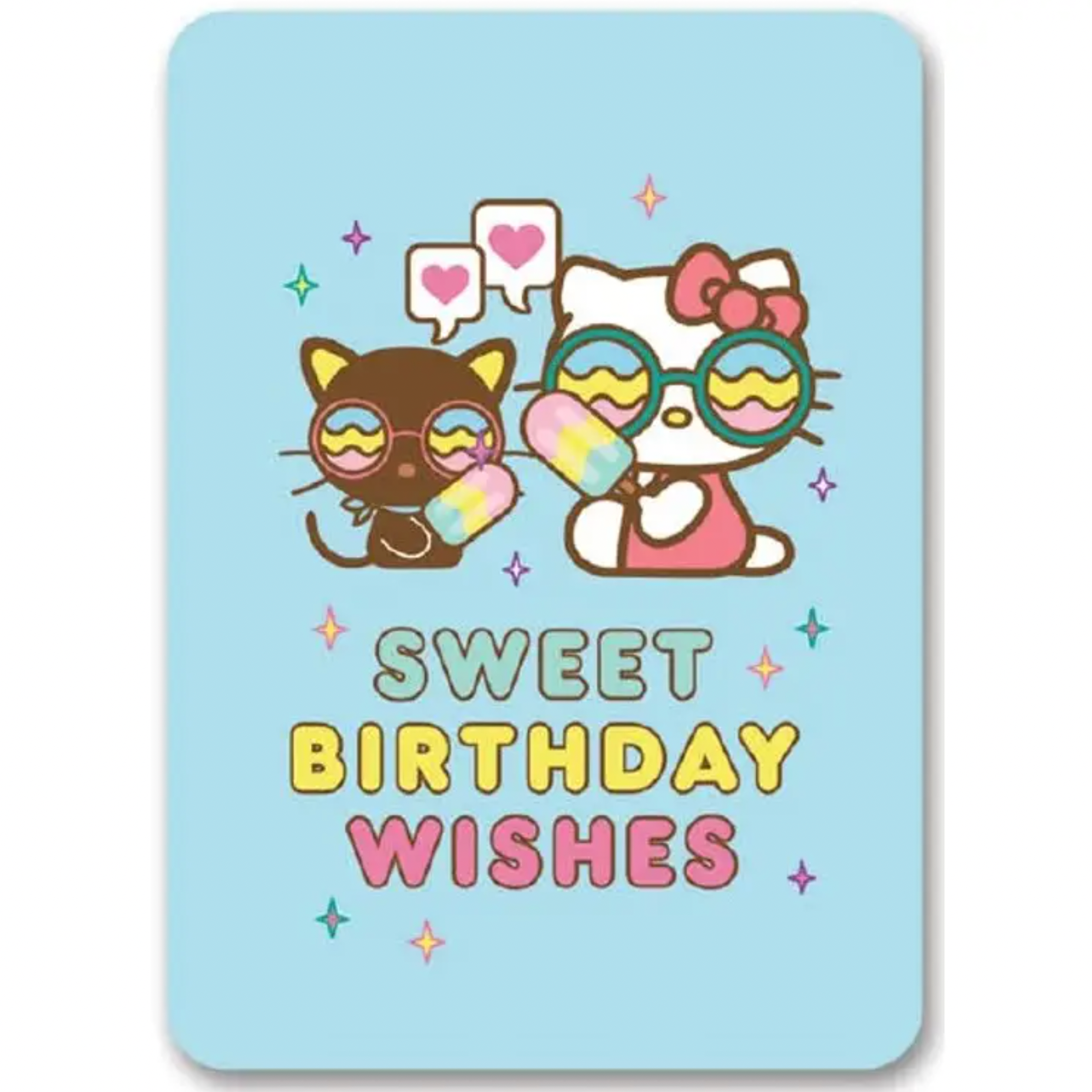Hello Kitty Beach Party Birthday Card