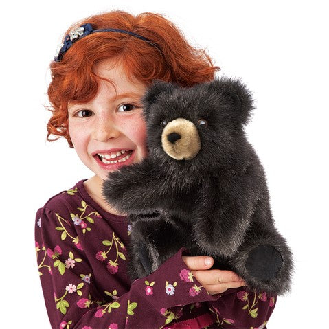 Hand Puppet - BABY BLACK BEAR