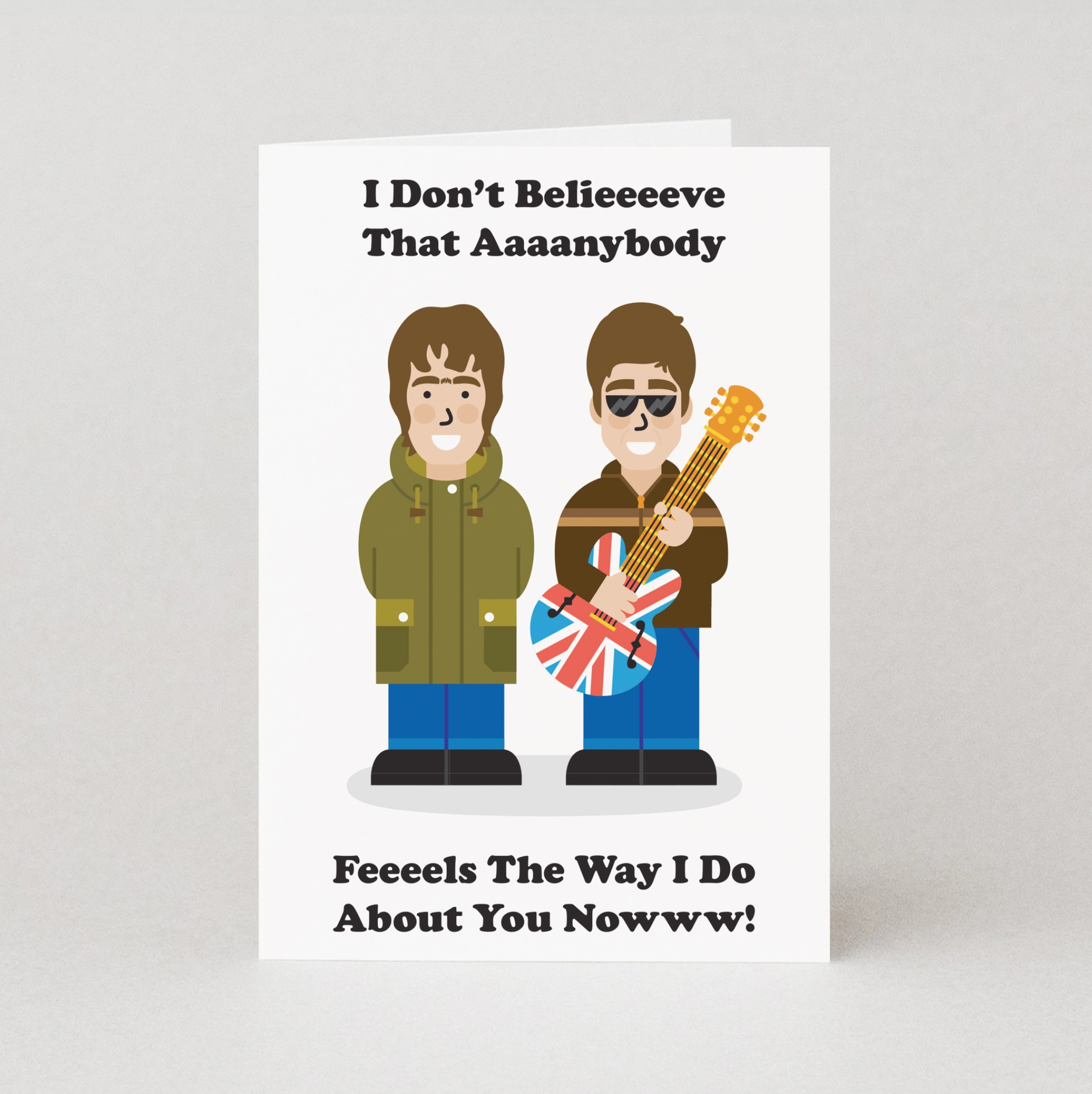 Liam Gallagher Valentine's  Card