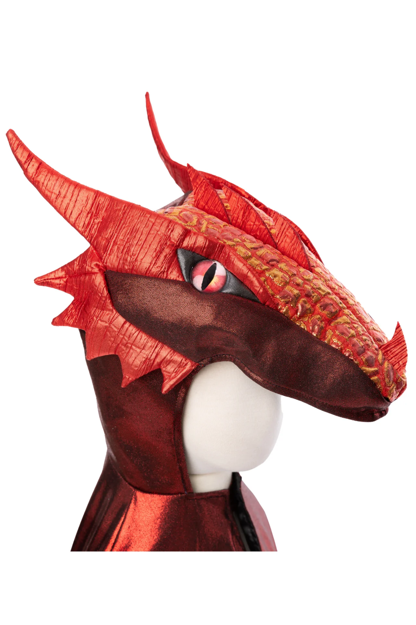Ruby The Metallic Dragon Cape, Size 3-4
