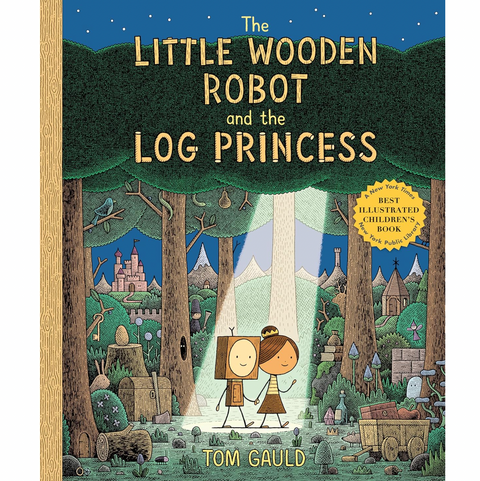 The Little Wooden Robot and the Log Princess