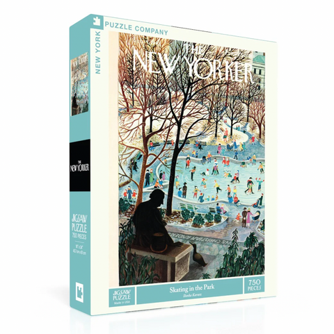 Skating in the Park 750 Piece Jigsaw Puzzle