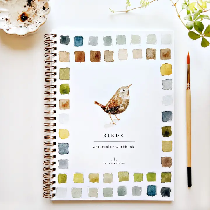 Birds Watercolor Workbook - Stay Forever