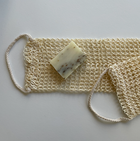 Natural Eco Sisal Exfoliating Shower Back Scrubber Strap