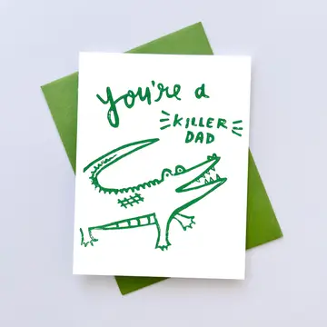 Killer Dad Father's Day Card