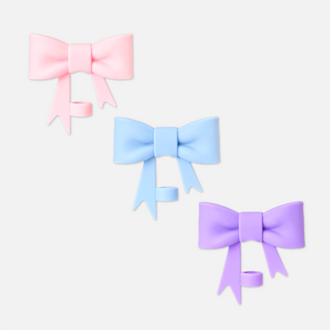 Bow Straw Topper