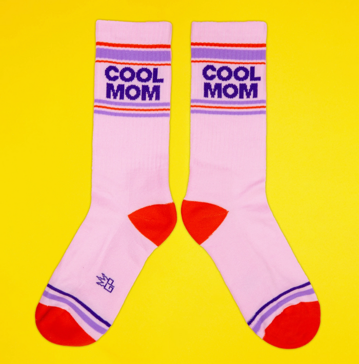 Cool Mom Gym Crew Socks