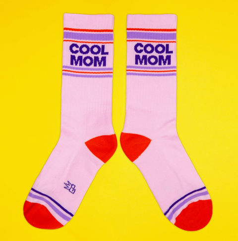 Cool Mom Gym Crew Socks