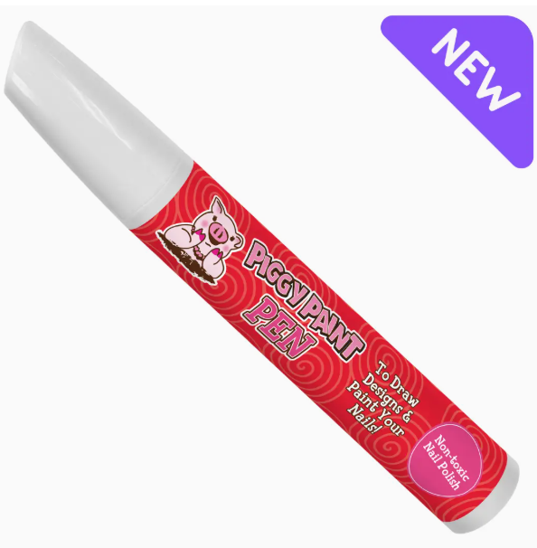 Piggy Pink Piggy Paint Pen Non-Toxic Kids Nail Polish - Stay Forever