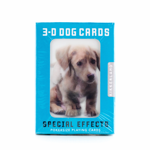 Playing Cards Dogs 3D