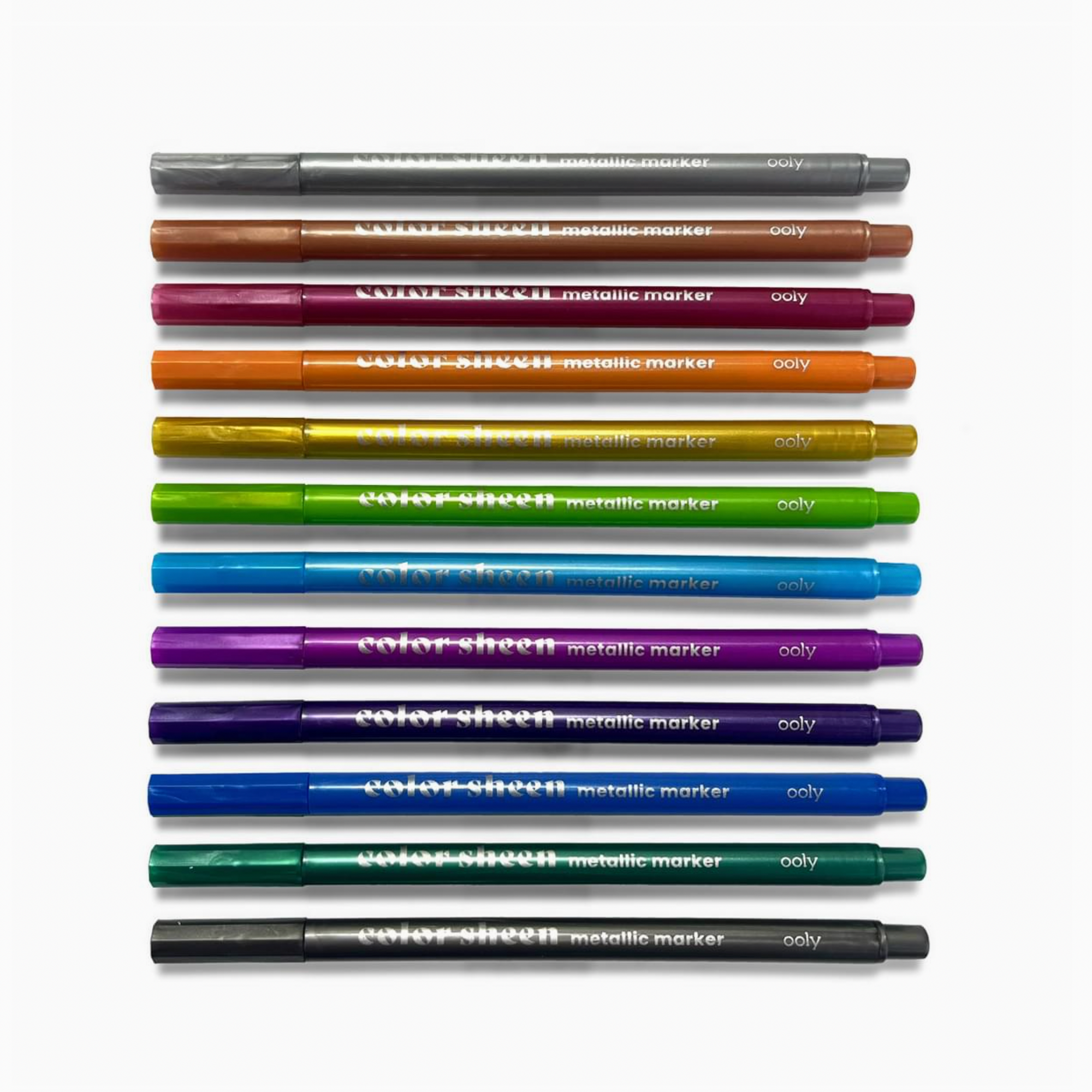 Color Sheen Metallic Markers - Set of 12