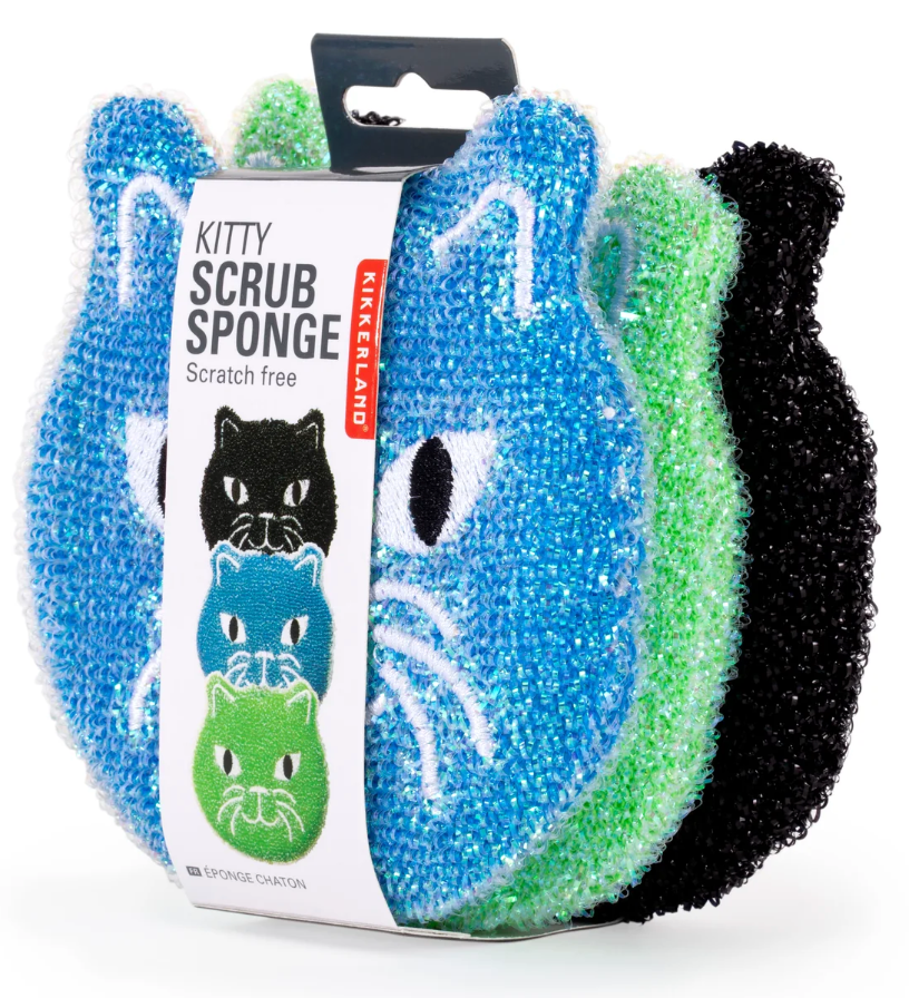 Cat Sponges Set Of 3