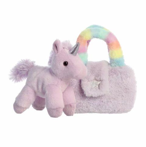 6" Plushy Purple Fancy Pals