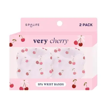 Very Cherry Spa Wristband Set 2 Pk