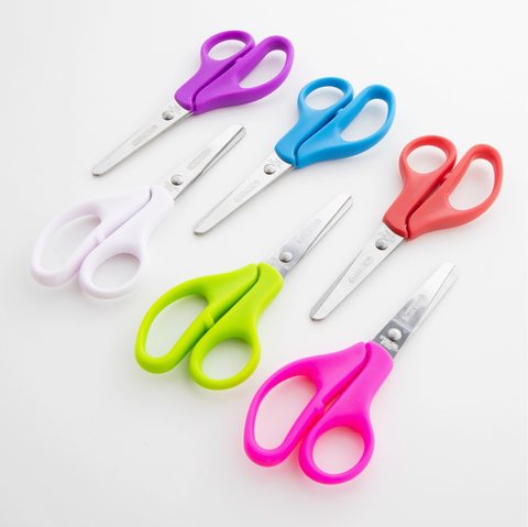 School Scissors 5" Blunt Tip