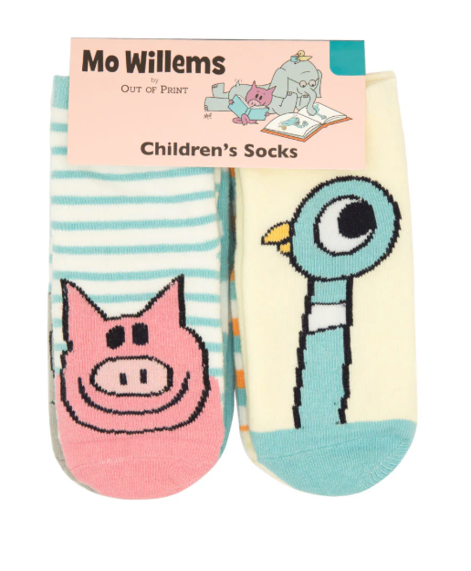 Mo Willems Socks - 4-Pack 2-3T