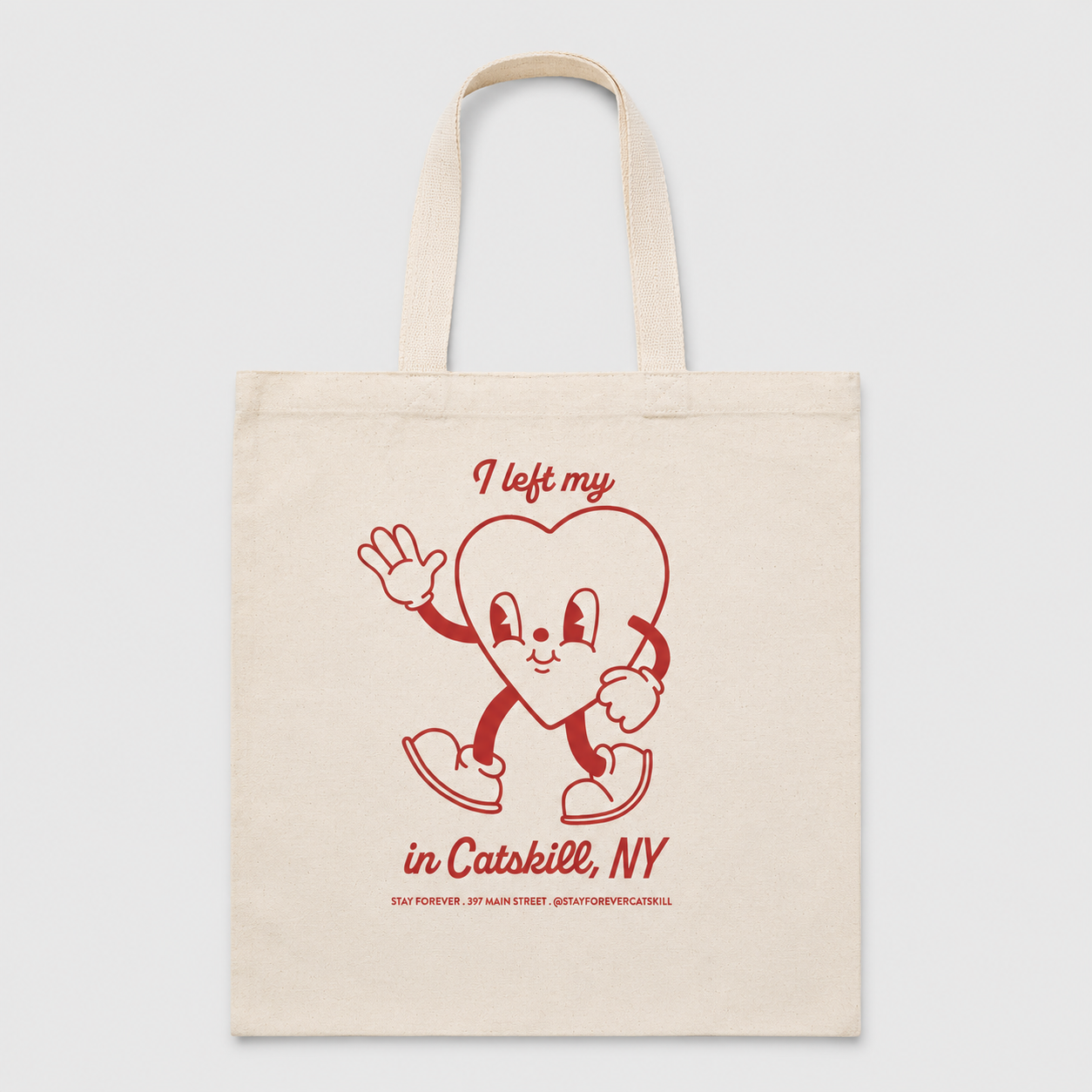 I Left My Heart in The Catskills Tote