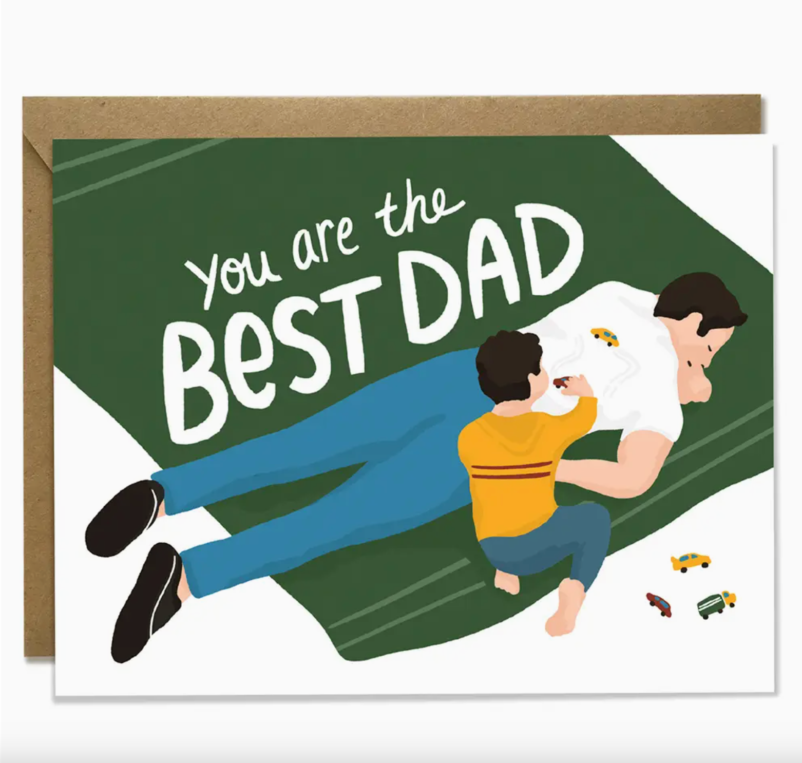 Best Dad - Father's Day Card