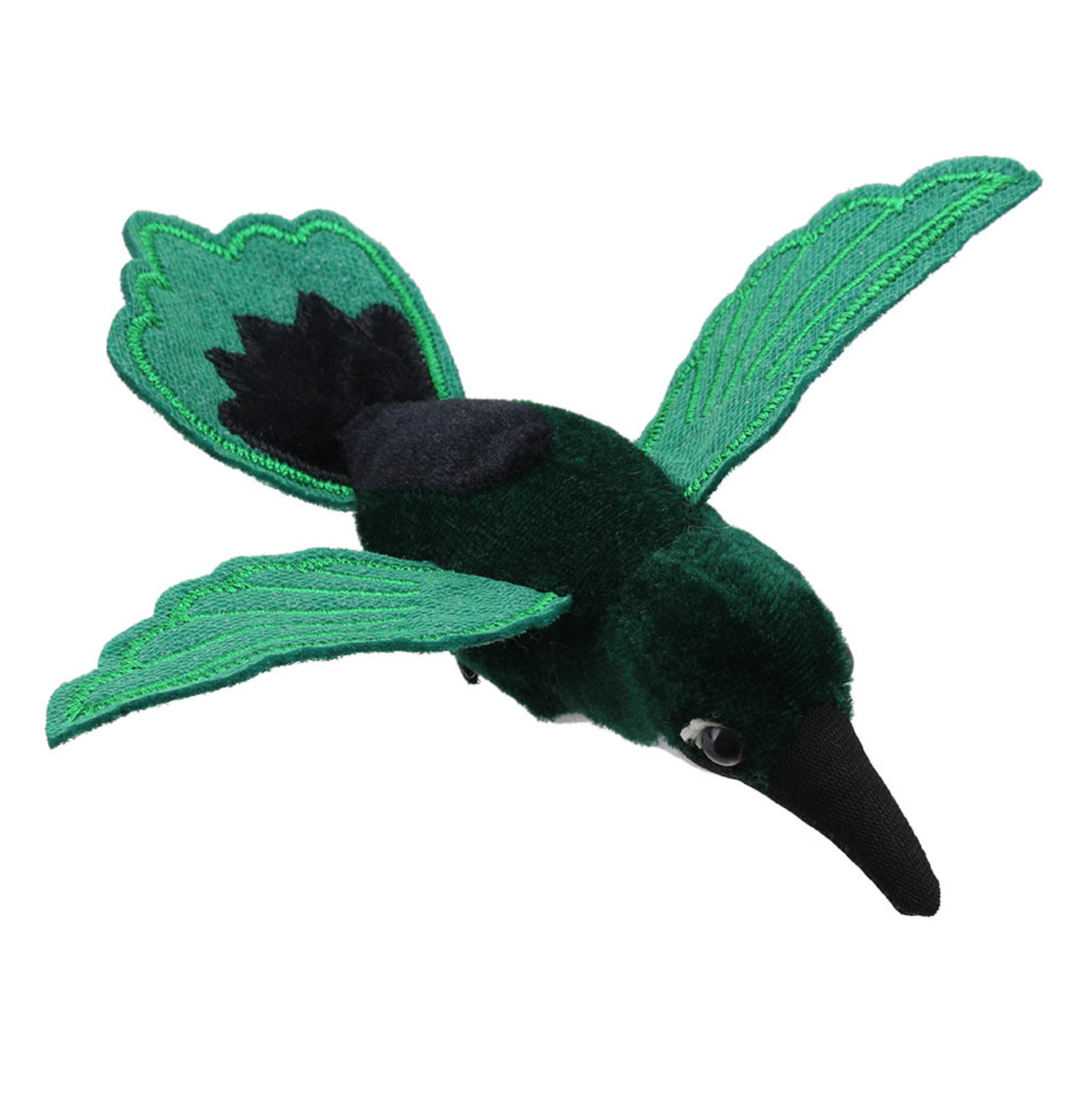 Finger Puppets: Hummingbird (Green)
