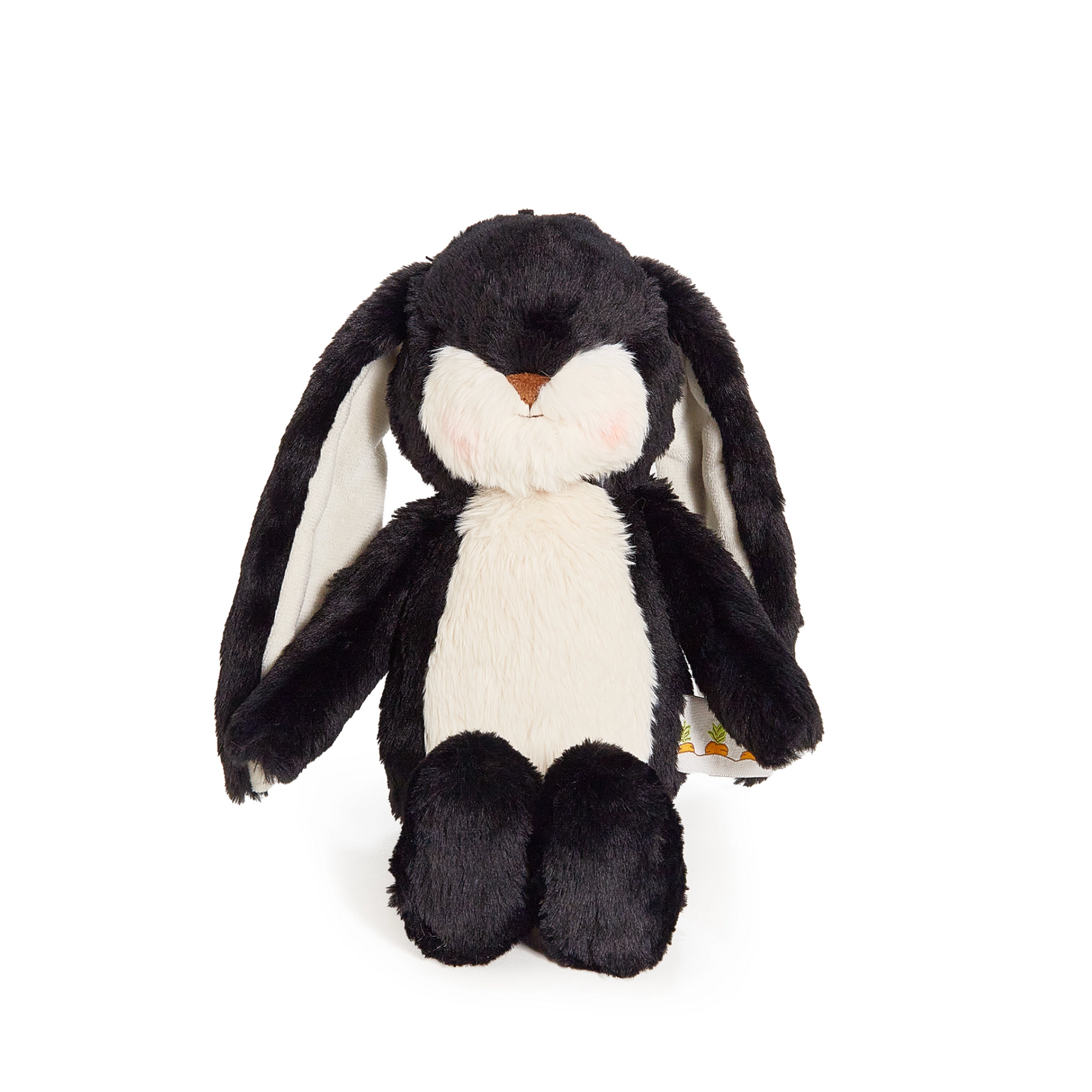 Wee 8" Floppy Nibble Bunny - Black